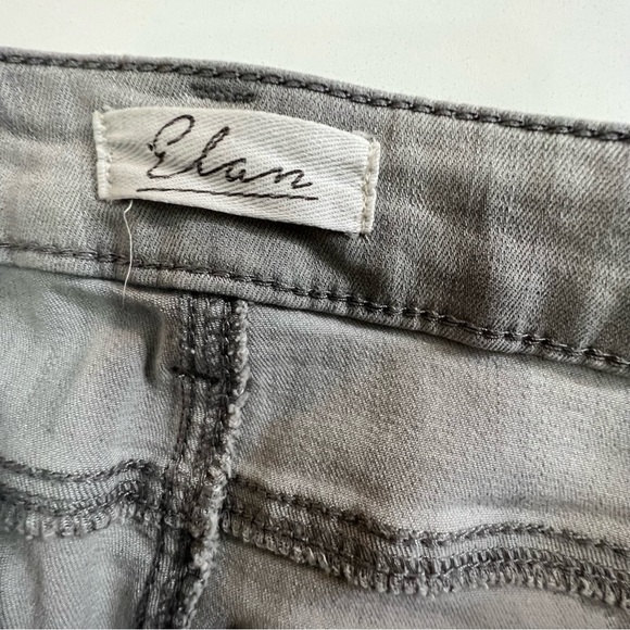 ELAN stretchy grey jeans size medium - Picture 5 of 6